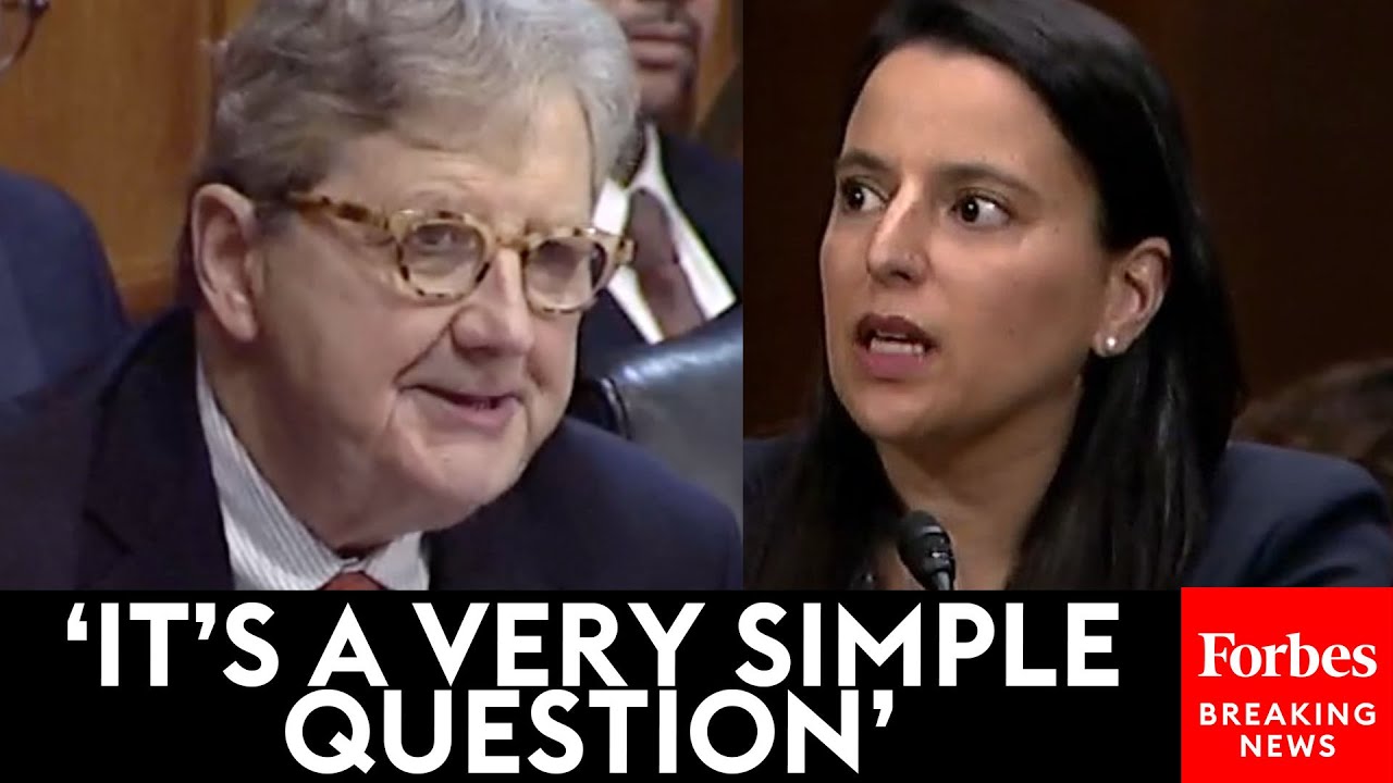 BREAKING NEWS: John Kennedy Clashes With Key Biden Judicial Nominee On 'Systemic Racism' Beliefs
