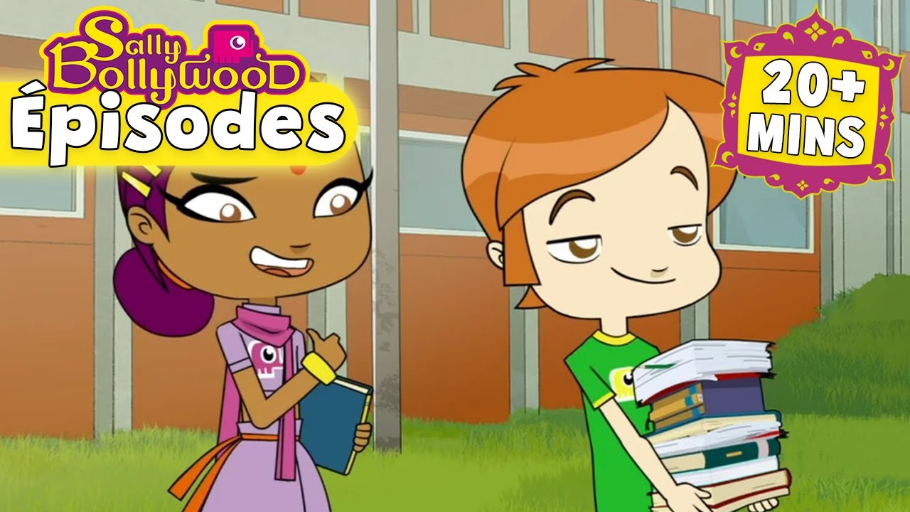 La star et la groupie - La soirée pyjama | Sally Bollywood DOUBLE Épisodes Complets