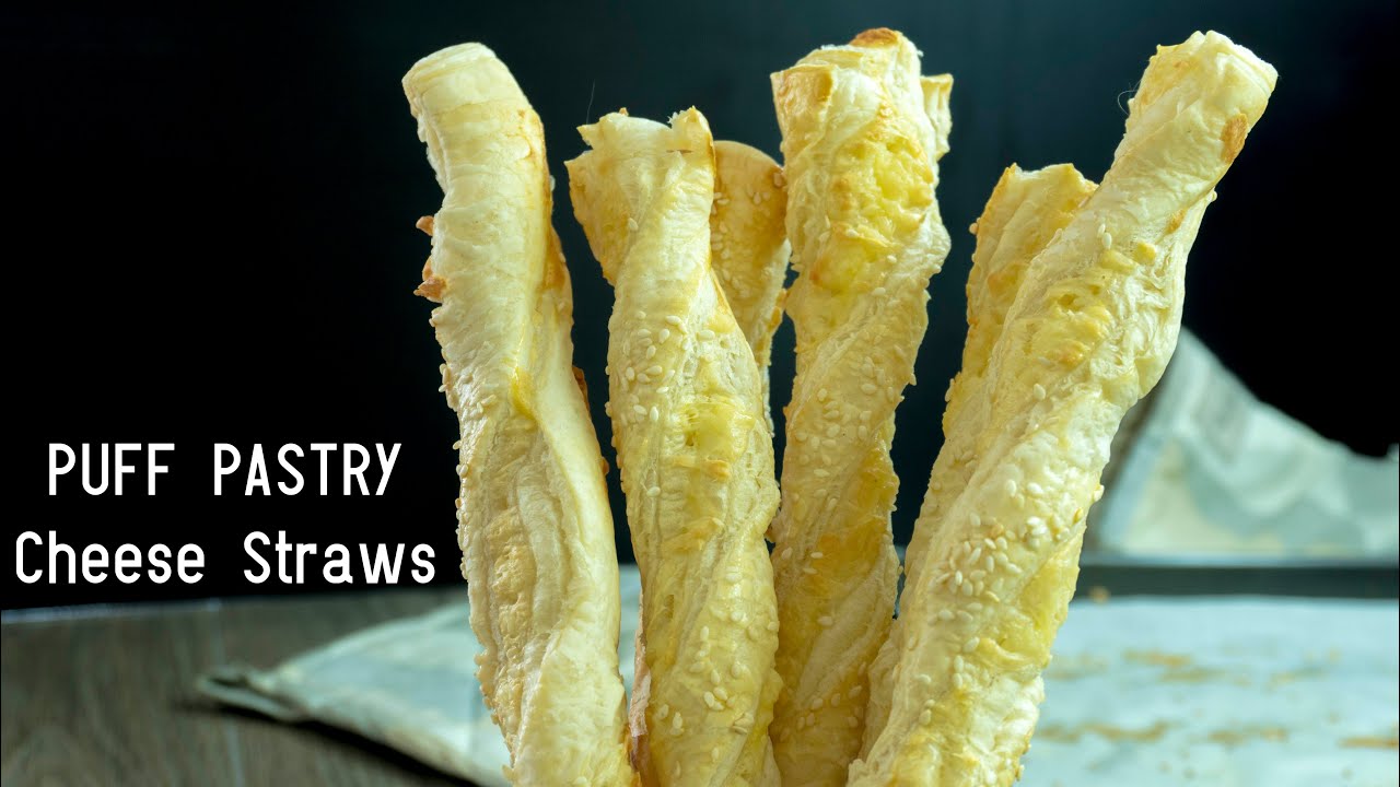 Puff Pastry Cheese Straws
