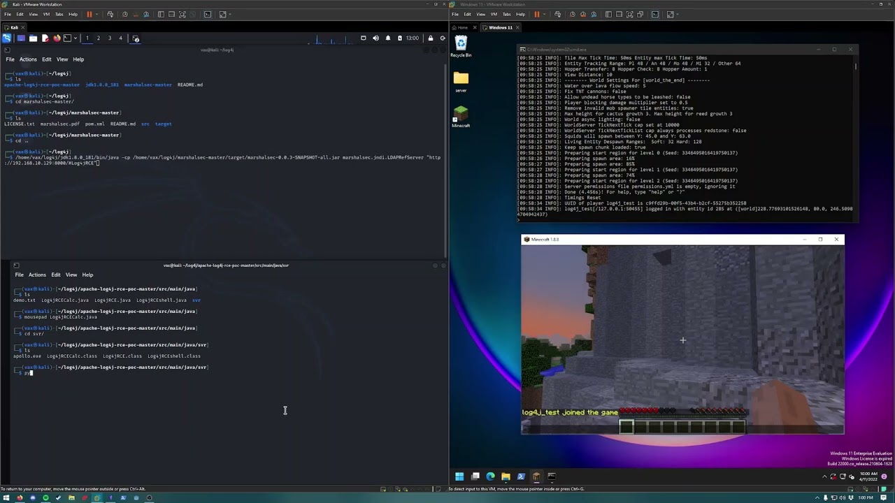log4j minecraft exploit