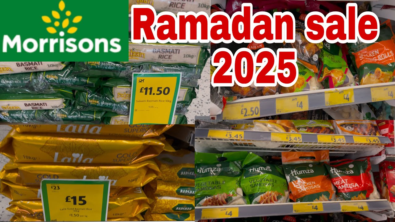 Morrisons Ramadan sale 2025 | mega Ramazan offers | Morrisons Ramadan offers in uk