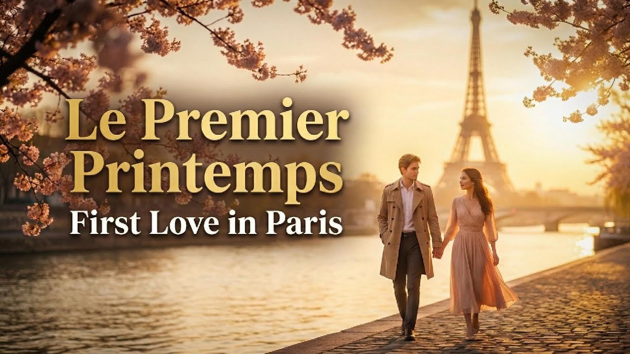 Le Premier Printemps – French Romantic Song about First Love in Paris 🇫🇷 | Chanson Française