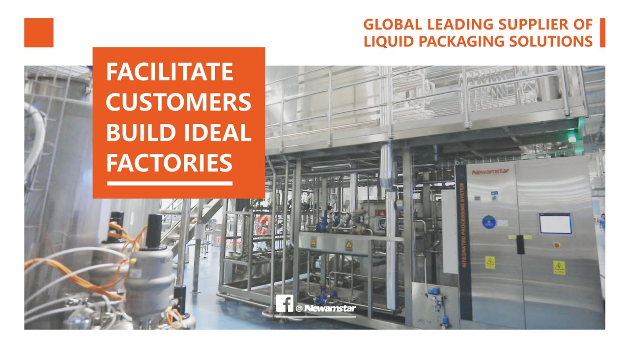 High-speed Aseptic Complete Line Solutions For Juice Beverages #Newamstar​ #Packaging​​ #Technology