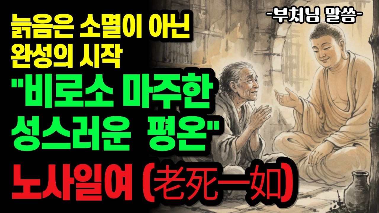 늙음이 곧 완성이 되는 법 | 부처님의 가르침: 노사일여(老死一如)