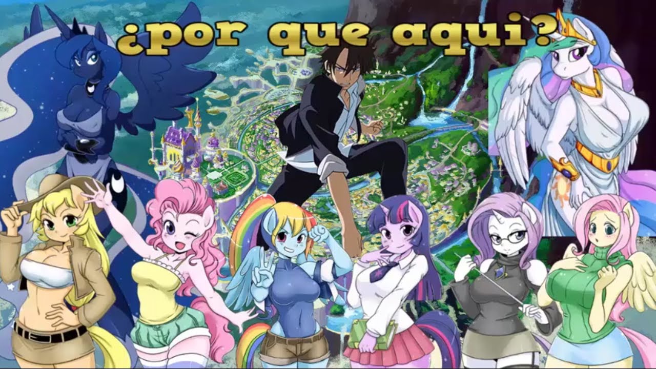 Fanfic MLP por que aquí? cap 1