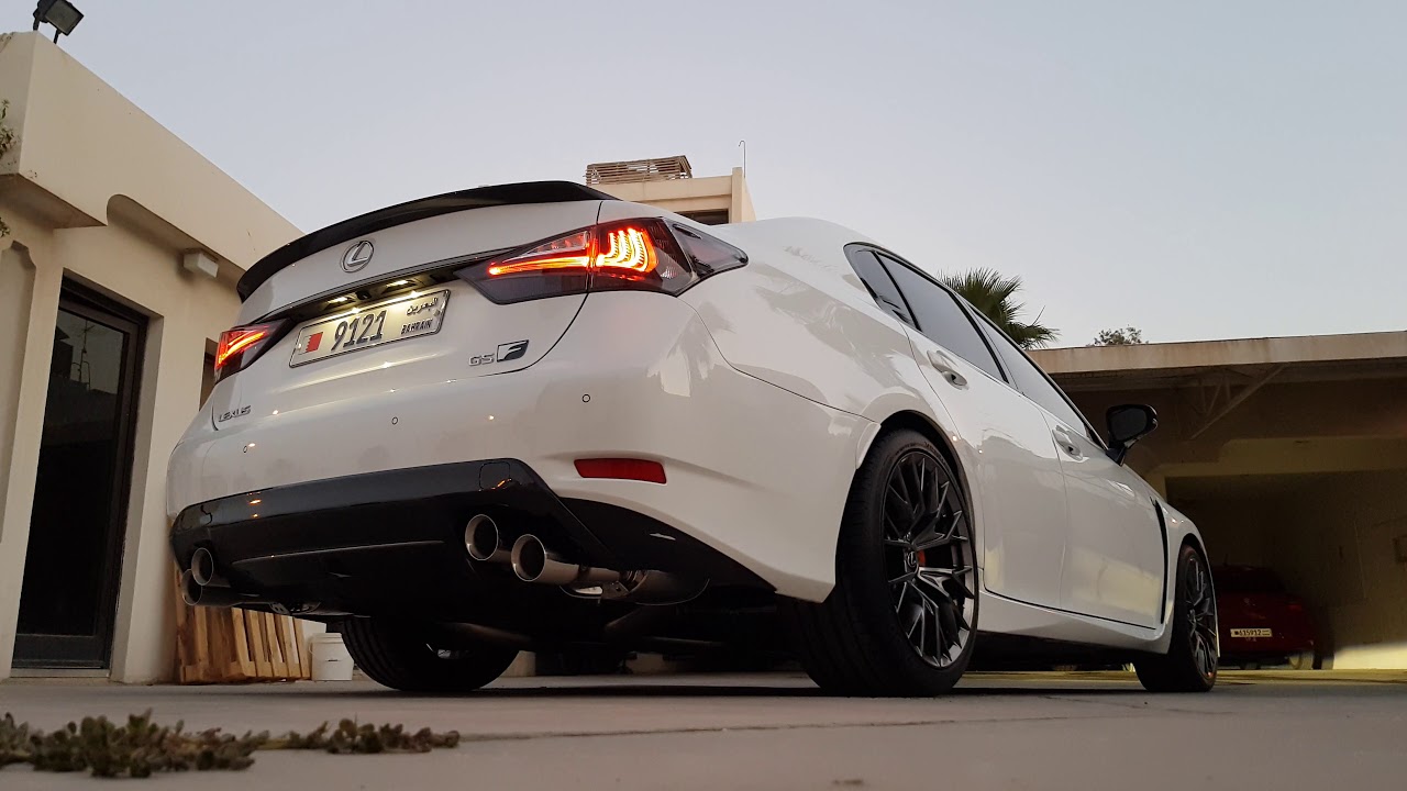 Lexus GSF Sound Test ( Tanabe Exhaust )