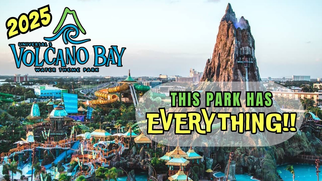 ИДЕАЛЬНЫЙ аквапарк для всех возрастов! | ВПЕРВЫЕ в Universal Orlando Volcano Bay 2025