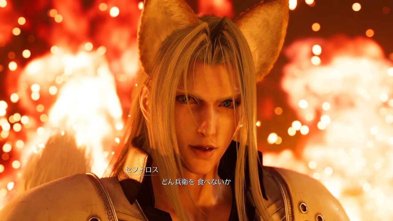 『FF7リバース』×どん兵衛、まさかのコラボ！セフィロスがどんぎつねに！？　どん兵衛×FINAL FANTASY VII REBIRTH「片翼のどんぎつね 篇」