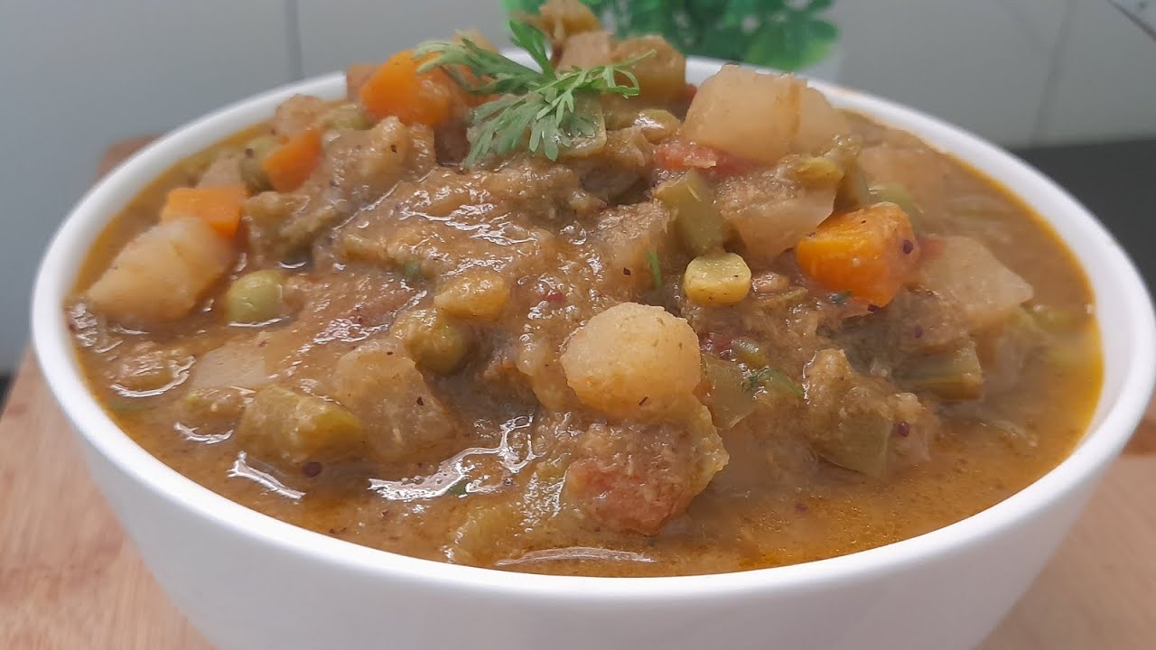 Vegetable Sagu in kannada #ammanaloka #kannadacooking 