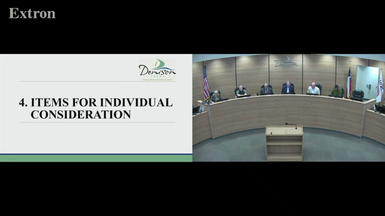 Denison, Texas City Council Meeting, February 2, 2026
