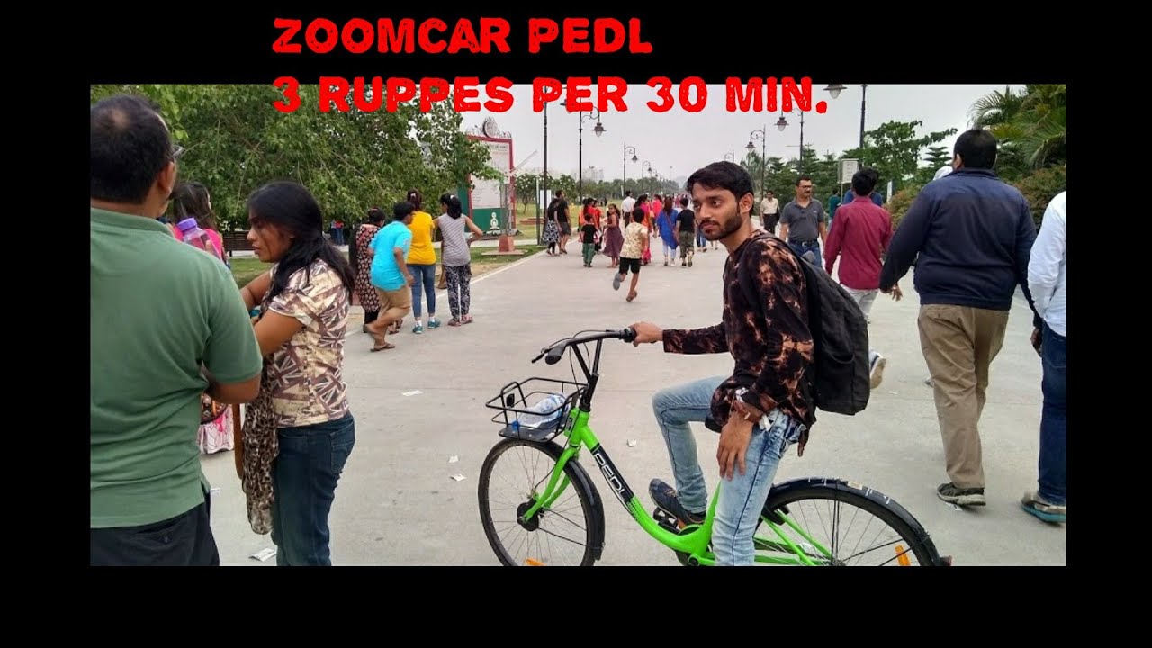 Janeswar Mishra park || Lucknow Vlog || 3 rupees per 30 min cycling by 