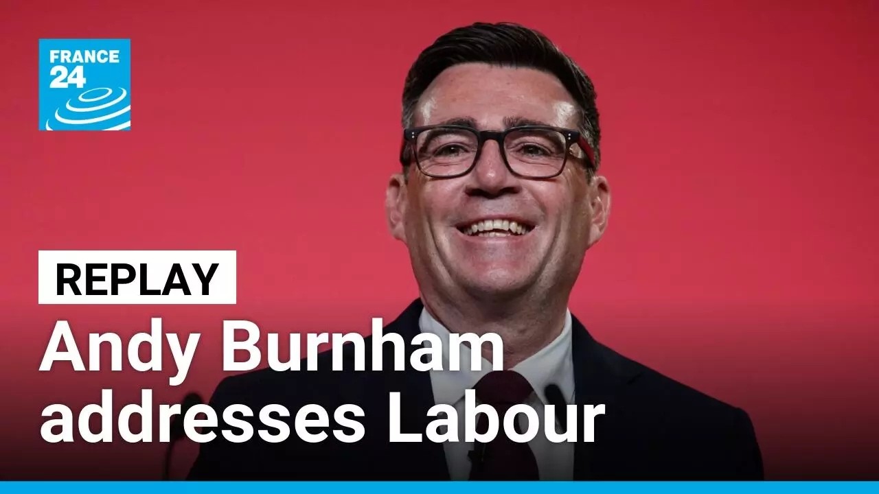 Replay: Andy Burnham addresses Labour MPs as he becomes new party leader &bull; FRANCE 24 English