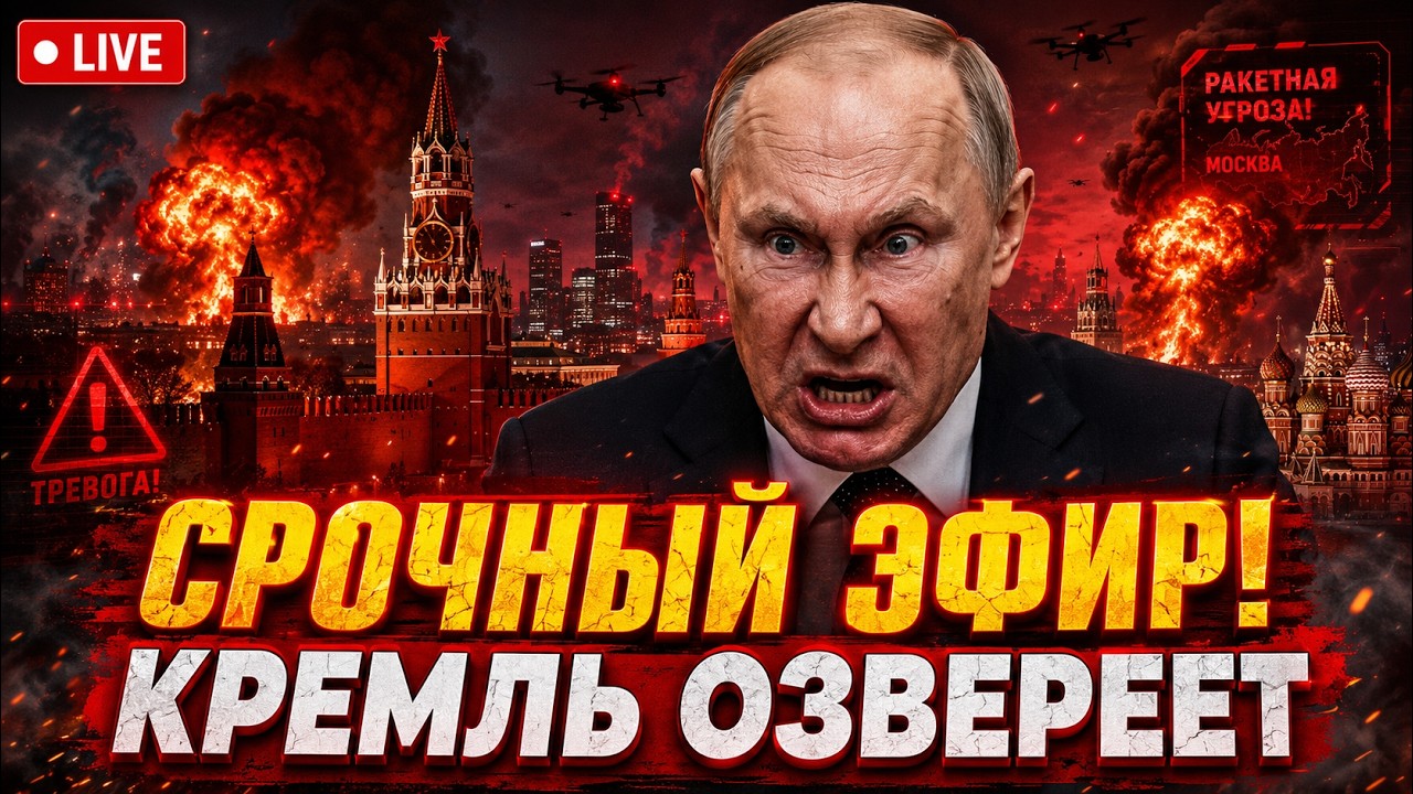 ЭКСТРЕННАЯ ТРАНСЛЯЦИЯ! Заводы Путина ЗАПЫЛАЛИ: ВСУ навели ДВИЖУХУ под Москвой / В прицеле LIVE