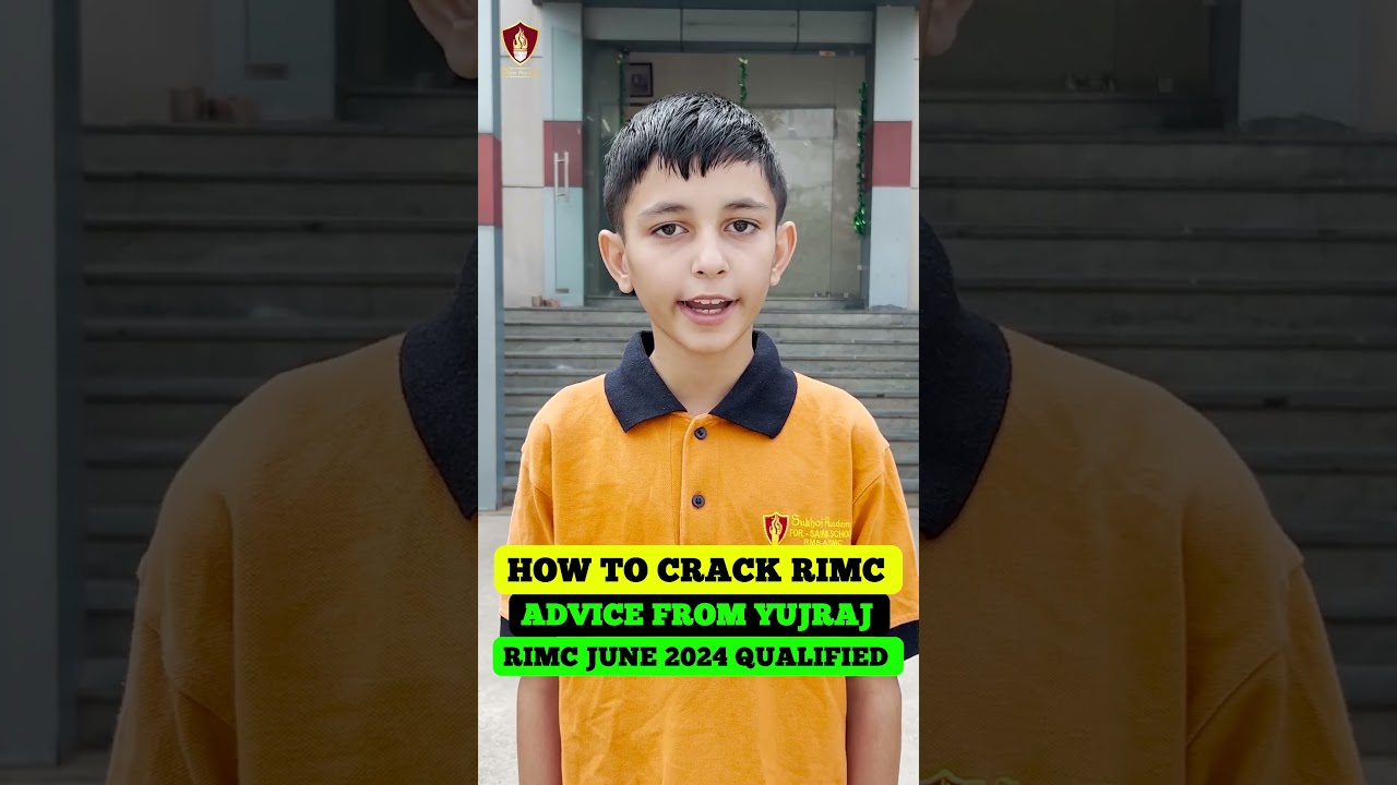 Exam Strategy RIMC Dec 2024: Yuvraj Reveals his Secrets! ✨ #RIMC #ExamTips #SuccessStrategy
