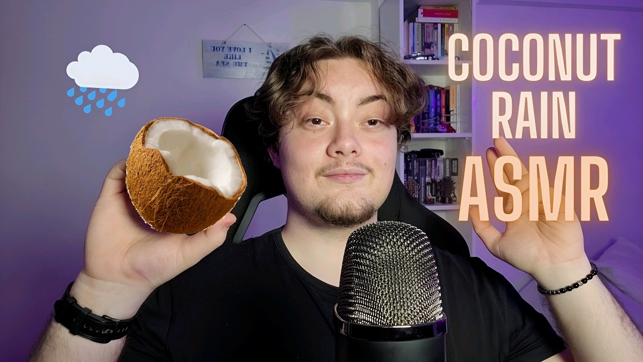 ASMR COCONUT RAIN 🥥🌧️ (EPİK TETİKLEYİCİ SESLER!!) 💤