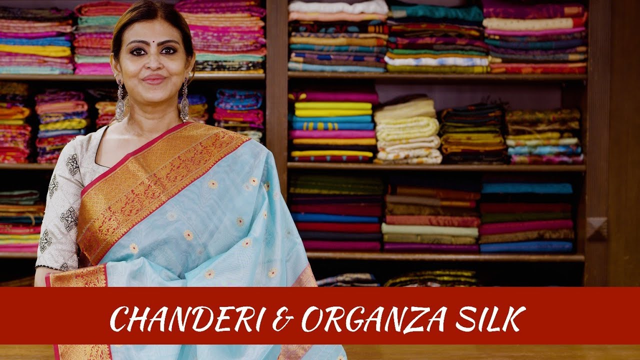 Chanderi & Organza Silk