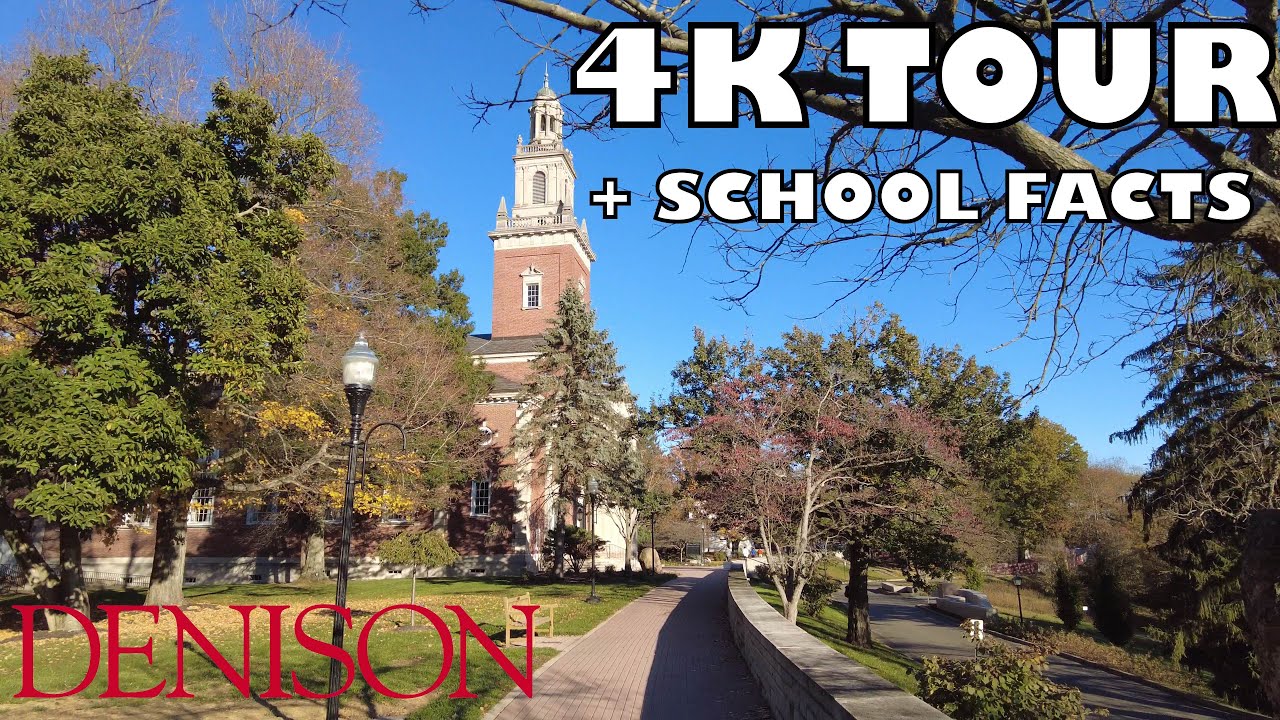 Denison University Tour [4K] + Fast Facts #denison #collegetour #fastfacts #collegeadmissions
