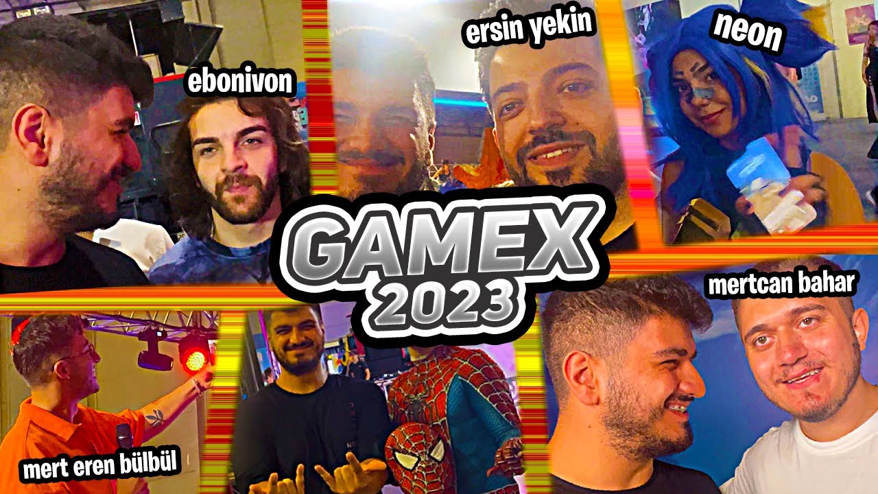 VLOG GAMEX 2023 @Ebonivon@merteren1@MevtcanBahav@ErsinYekin@MEZARCITR@Sedoru​@EceSeckinCom@Costrain