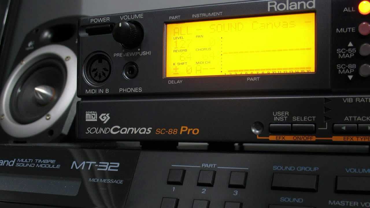 Rise of the Triad - Radagio using a Roland SC-88 Pro