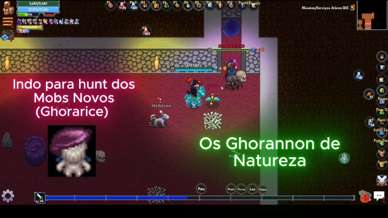 CAÇANDO NA HUNT NOVA KAKELE (GHORANNON DE NATUREZA - GHORARICE)