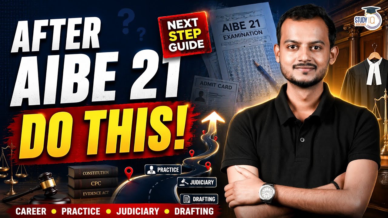 After AIBE 21: Judiciary, Practice or Legal Drafting? | Complete Roadmap | By Pranjal Sir