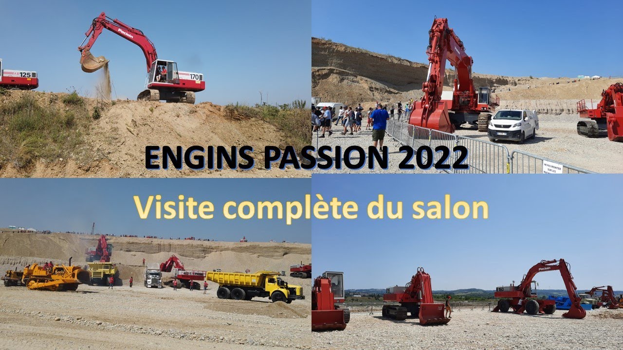 ENGINS PASSION 2022 / Visite complète du salon