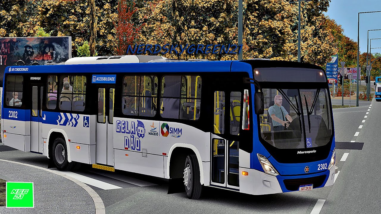 [OMSI 2] GELADÃO DE MACEIO | Marcopolo Torino 2014 mb of-1721 Bluetec 5 AC +G27/ E. São Francisco-AL