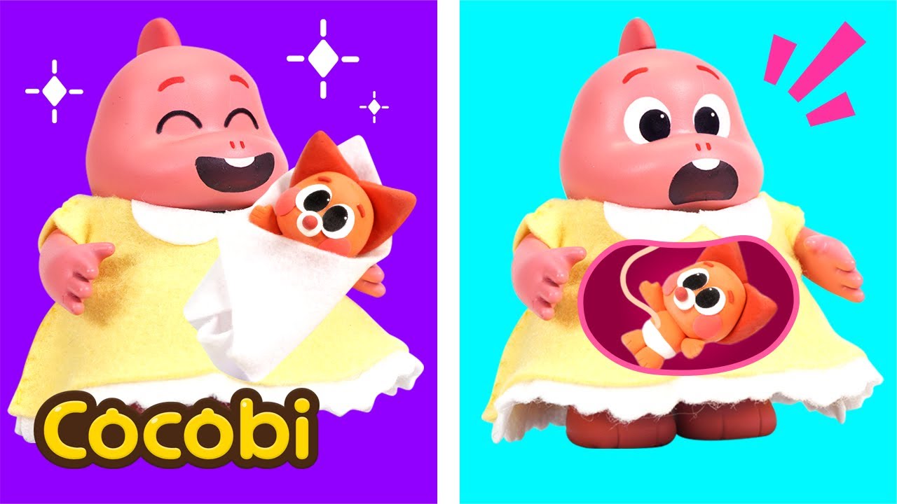 ¡Hay un bebé en la barriga de mamá!😲💖 | Canciones Infantiles | Kids Songs | Cocobi