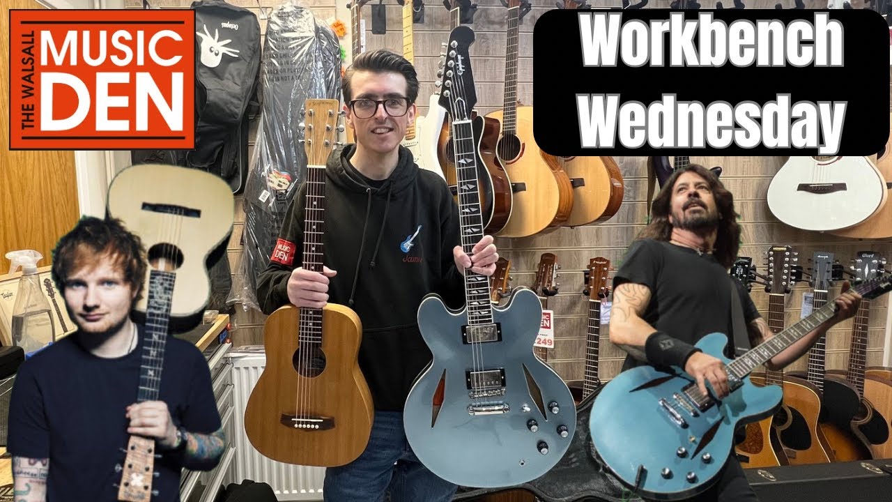 Workshop Wednesday: Epiphone Dave Grohl DG335, Bench Repairs & Music Shop Talk
