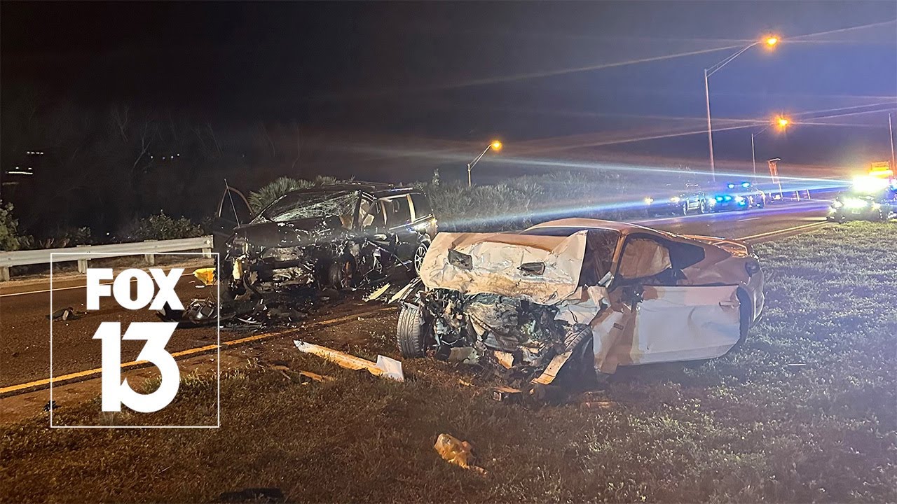 Two killed in wrong-way crash involving stolen car on Skyway Bridge