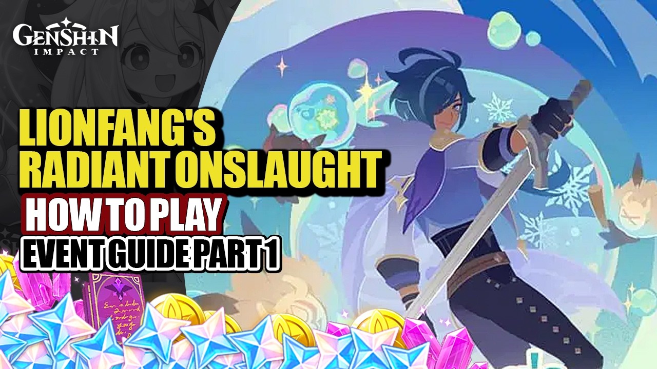 How To Play Lionfang's Radiant Onslaught Event Guide Day 1 | 4000 High Score | Genshin Impact Luna V