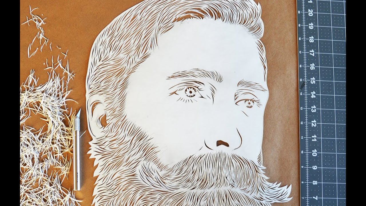 Big Beard Stencil