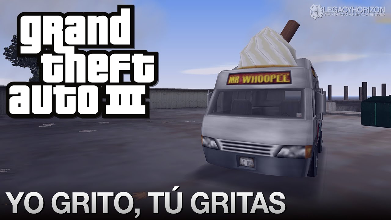 GTA 3 - Misión secundaria #2 - Yo grito, tú gritas (1080p 60fps)