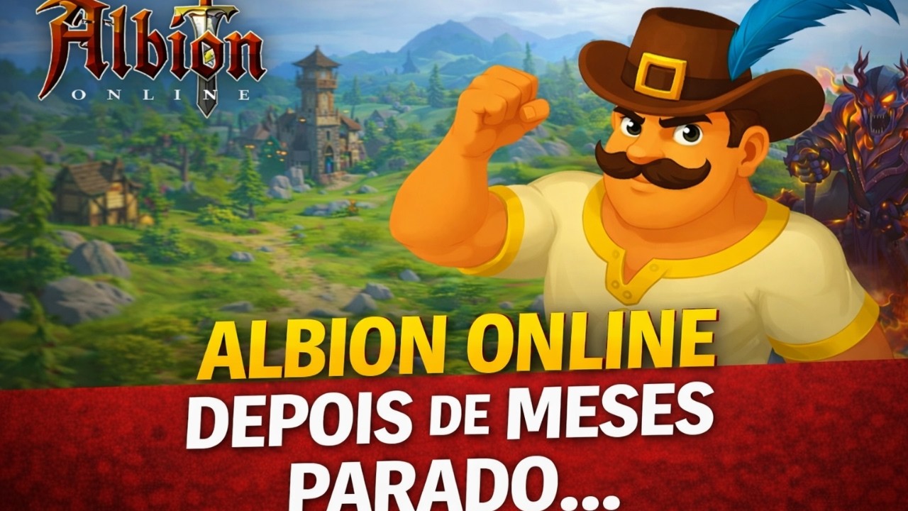 Voltando a jogar, Continuo o mesmo. **Outnumber** - Albion Online