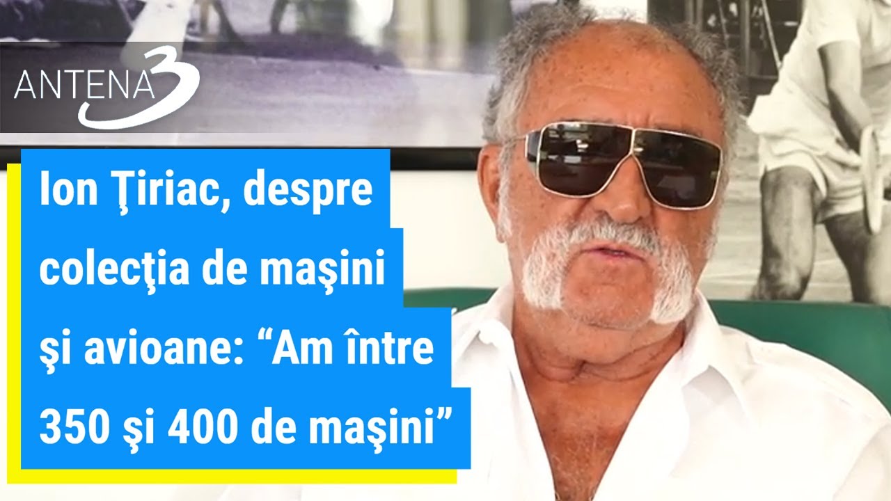 Ion Ţiriac, despre colecţia de maşini şi avioane: 