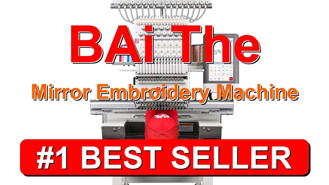 BAi The Mirror Embroidery Machine 15 Needles 20x14