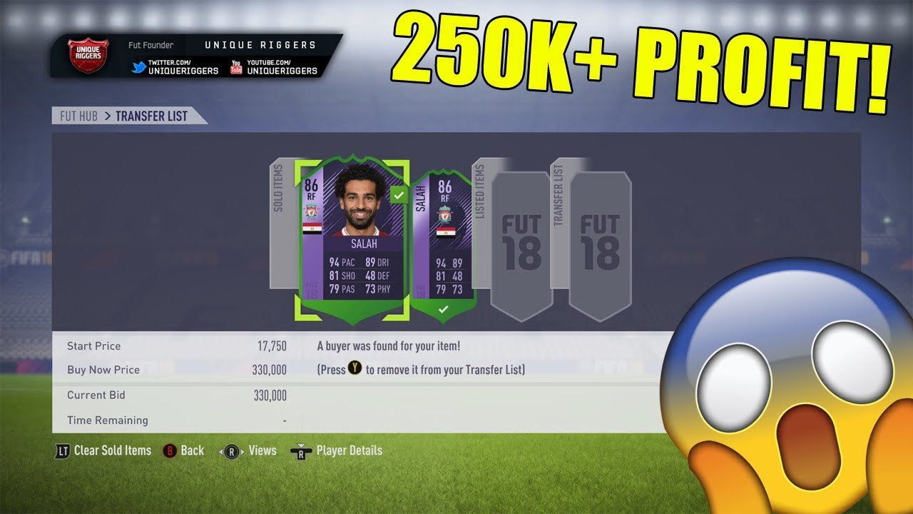 THE EASIEST 250K+ COINS I HAVE EVER MADE! FIFA 18 TRADING METHODS