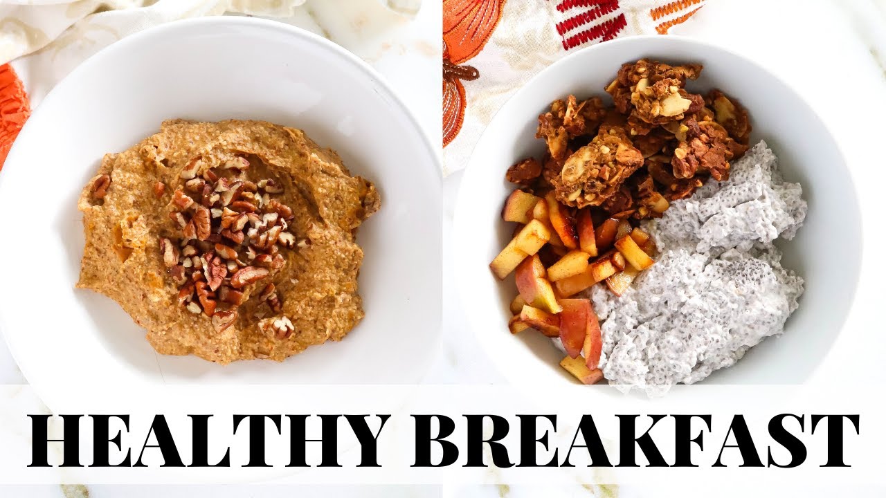 HEALTHY BREAKFAST RECIPES for fall: easy, paleo recipes
