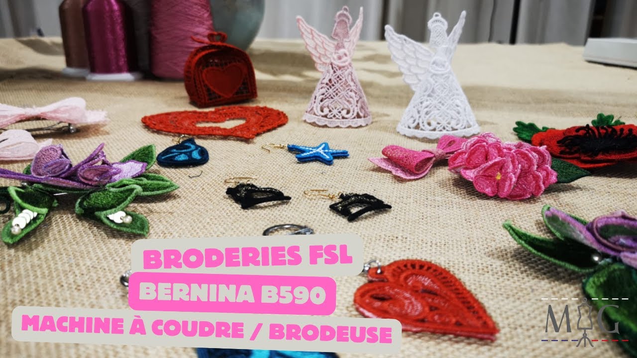 Les broderies FSL et les supports de broderie