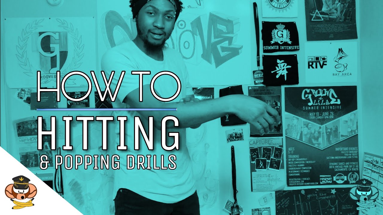 HOW TO: HITTING AND 3 POPPING DRILLS (Popping Tutorials) I DZRCKS