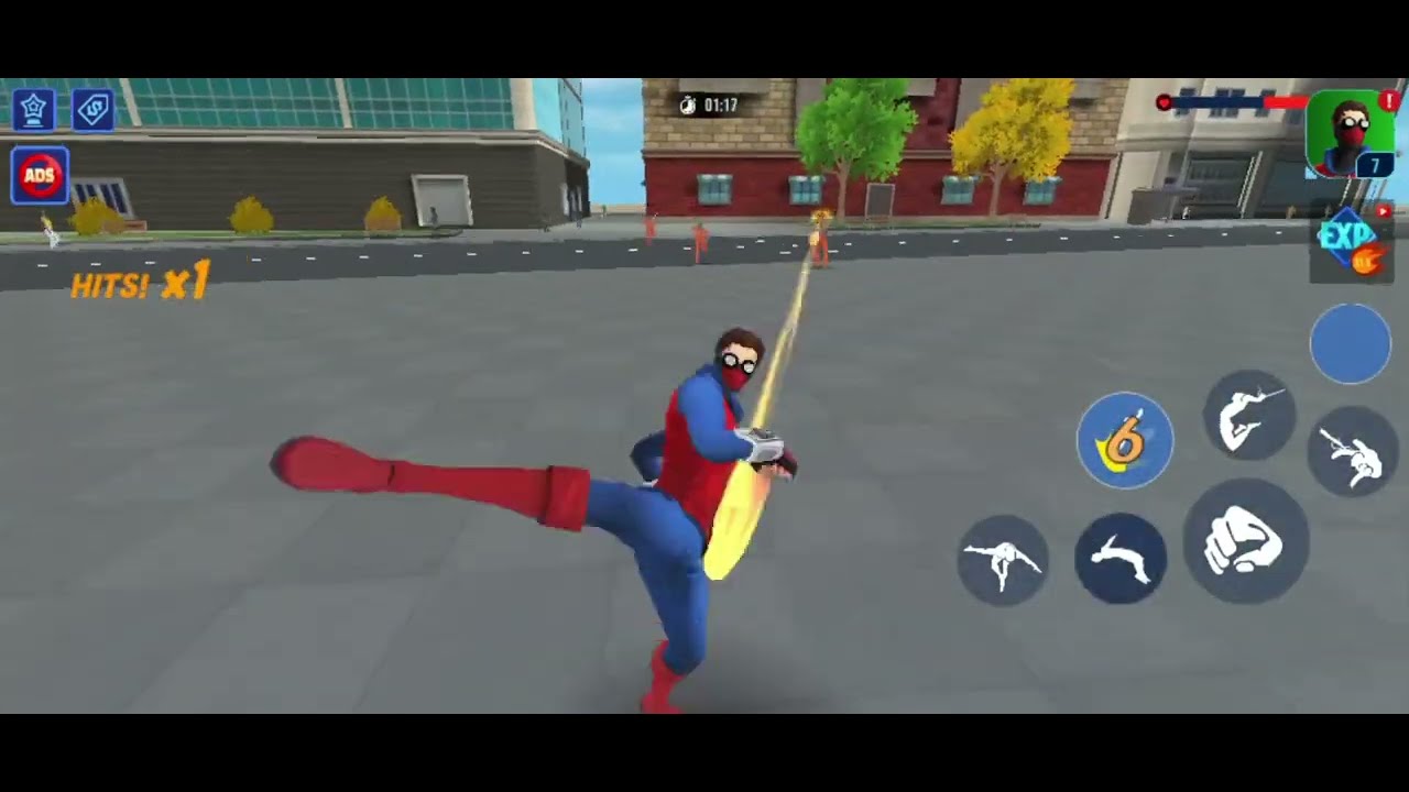 Spider man Vs 3 🥷🥷 Mafia Gangster 🔫 Gang Fight 🔥
