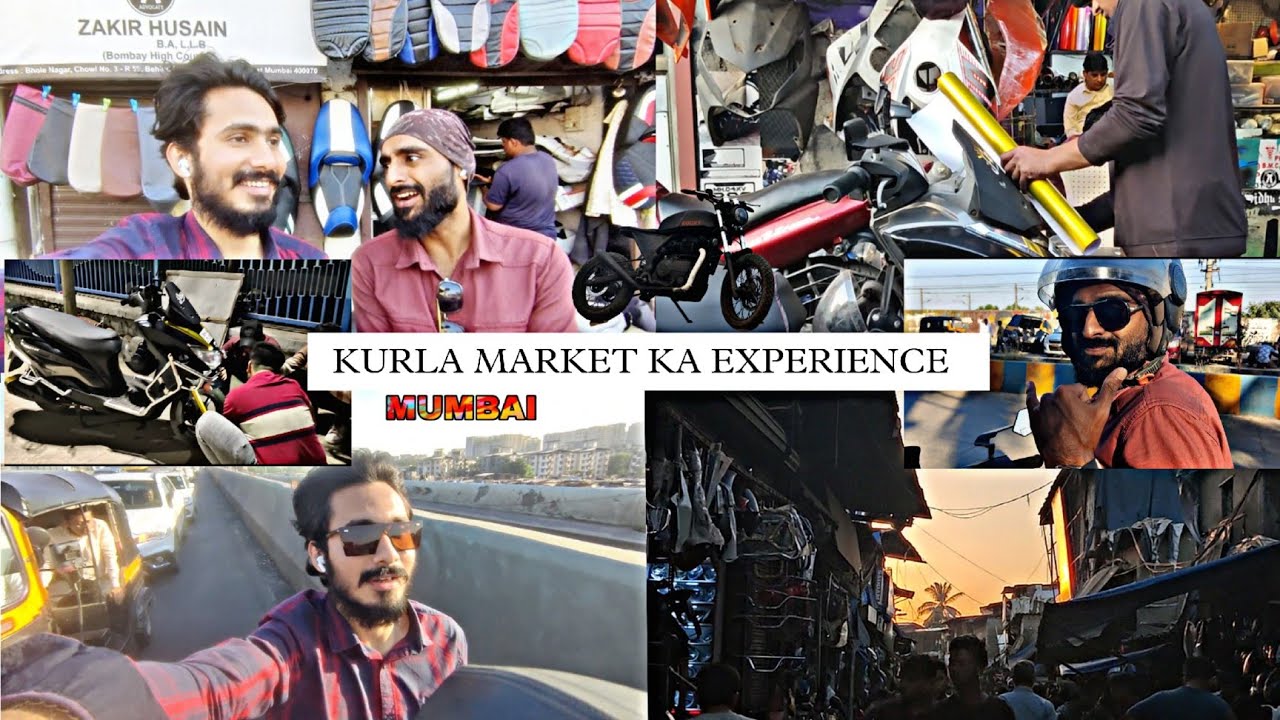 Burgman Spare Parts Ke Liye Kurla CST Market Gaye
