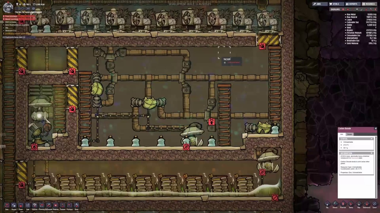 Oxygen Not Included Making a Vacuum