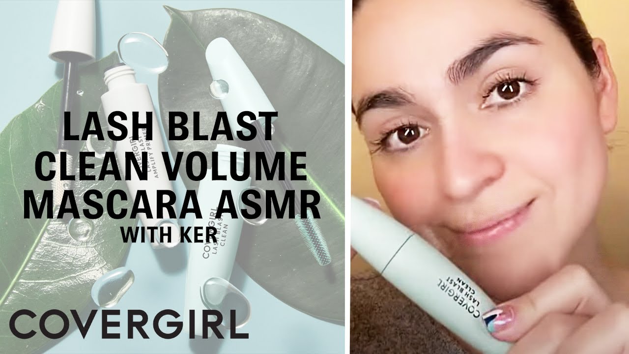 Clean Volume Mascara ASMR with Ker | COVERGIRL #Shorts