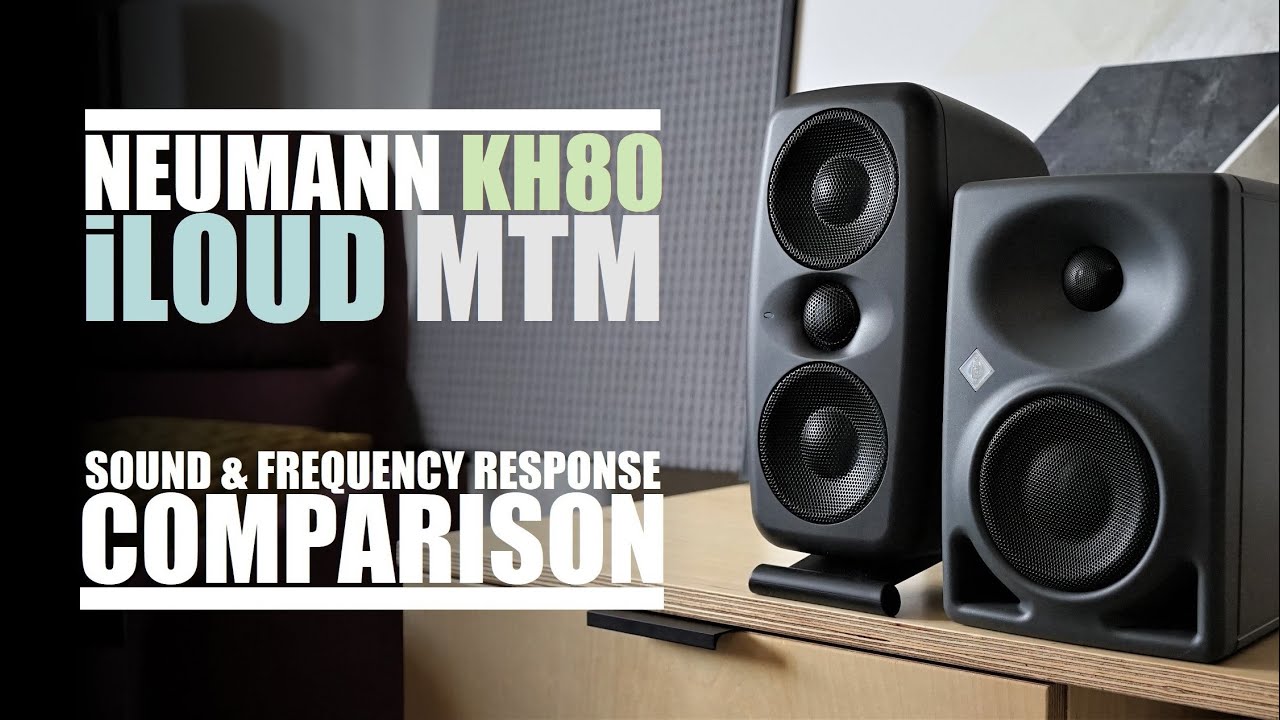 Neumann KH80 DSP против IK Multimedia iLoud MTM || Сравнение звука и частотных характеристик