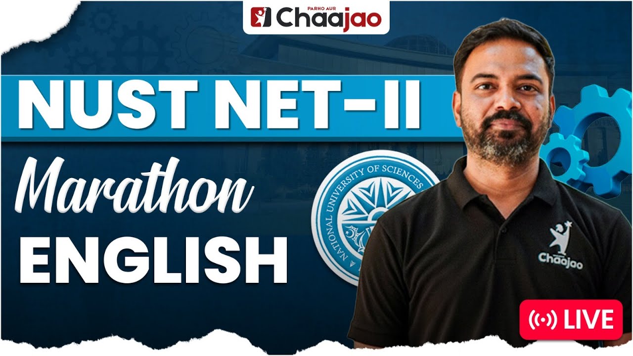 NUST NET-II English 2026 | Live Marathon