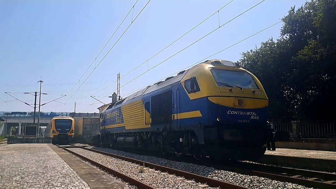 Estação de Leça do Balio - Medway, Captrain, CP e Continental Rail