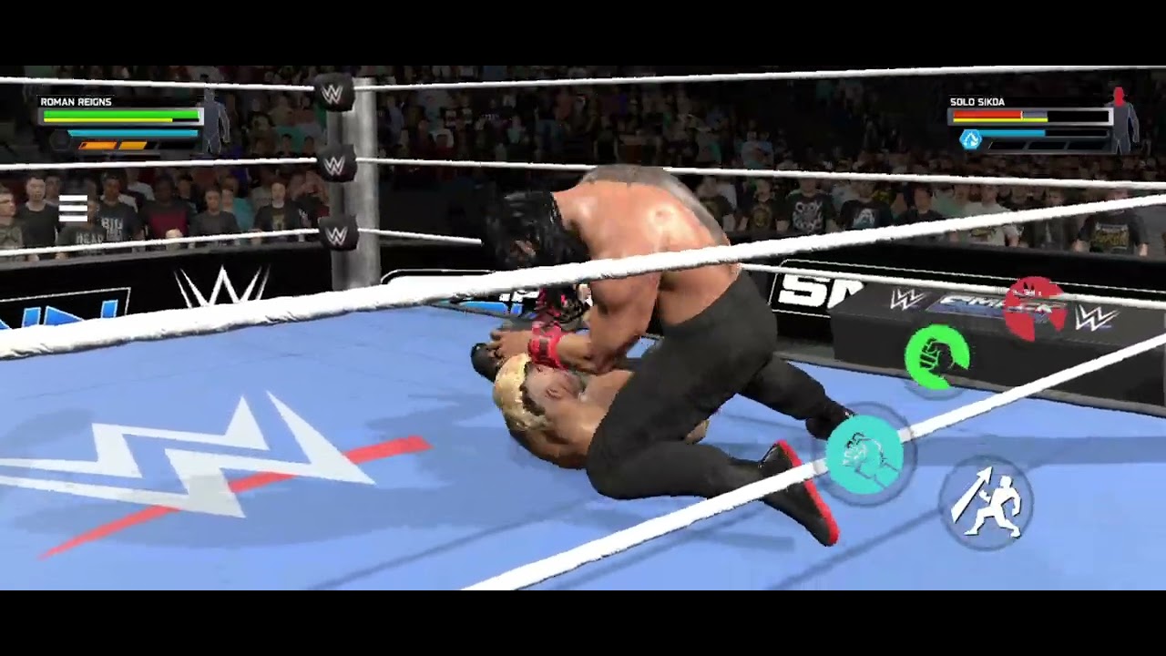 ROMAN REIGNS Vs SOLO SIKOA || Wwe gameplay ||#wwe #2k25 