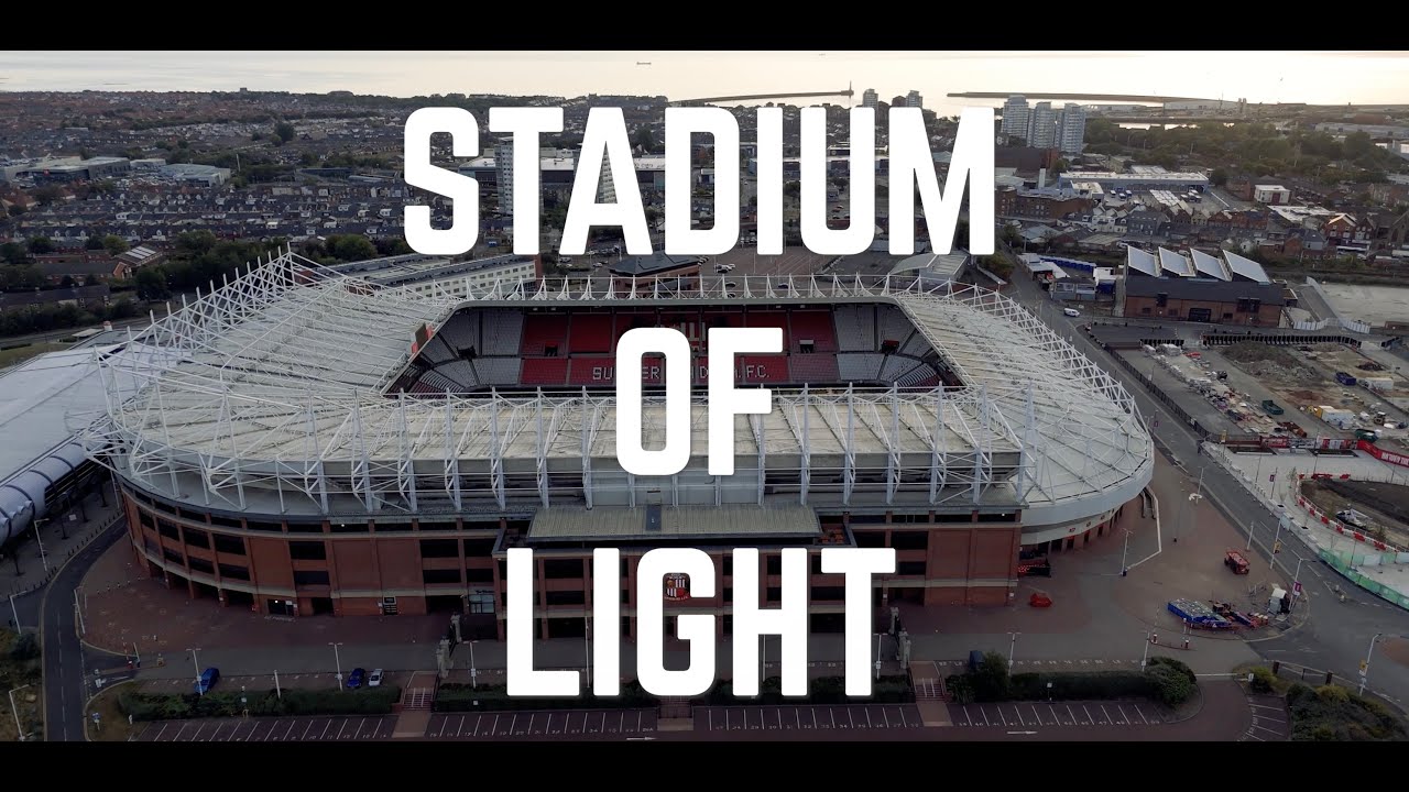 Drone flight around Stadium of Light