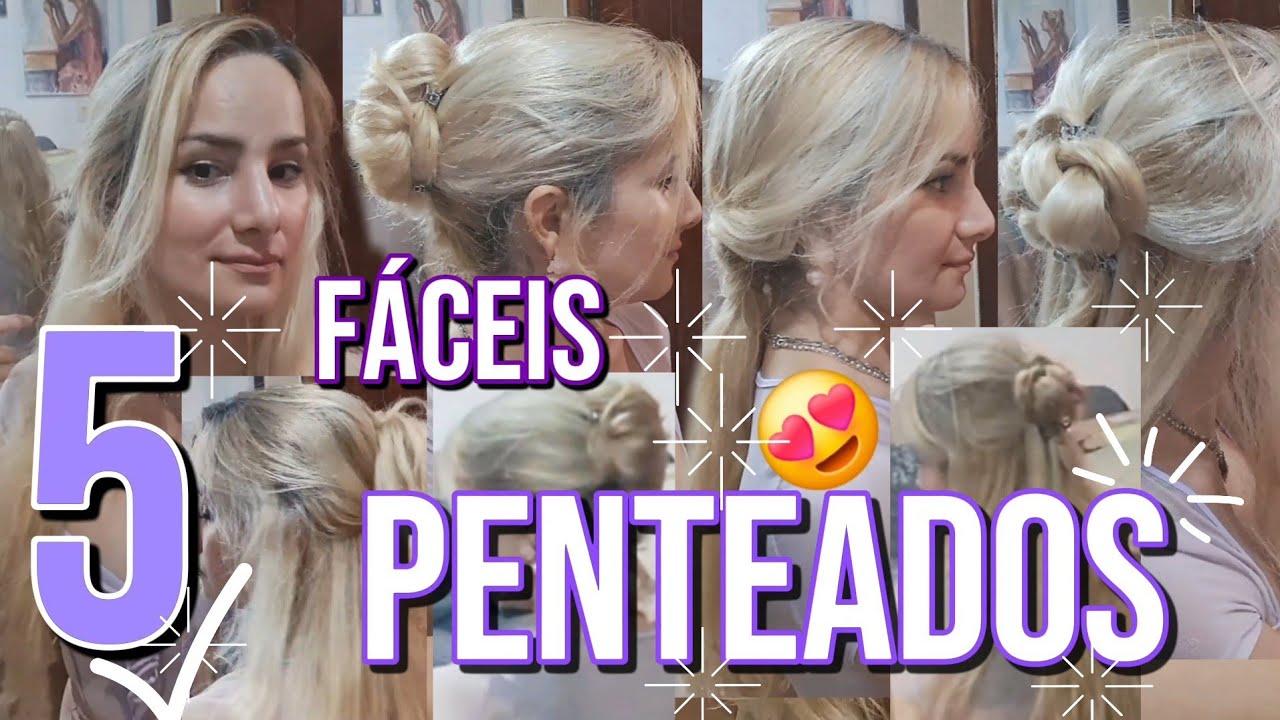 COMO FAZER PENTEADOS FÁCEIS E RÁPIDOS 